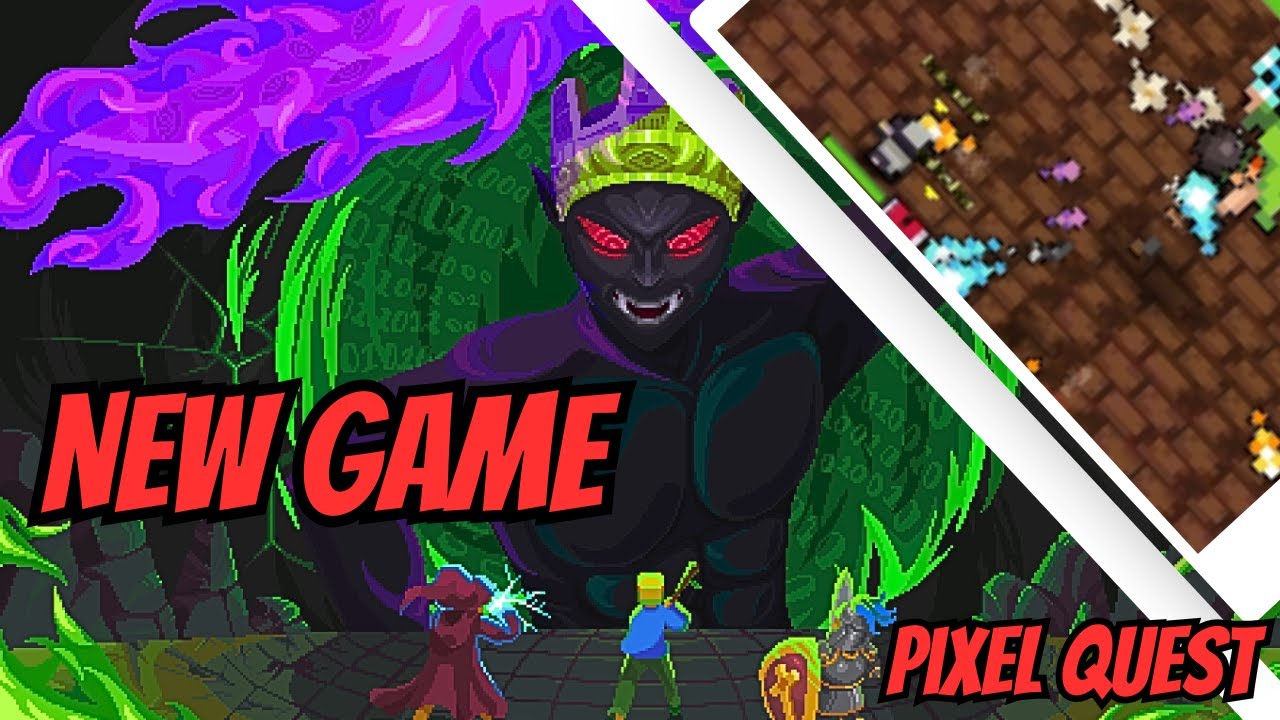 Новая игра PIXEL QUEST!! Она хороша? Геймплей