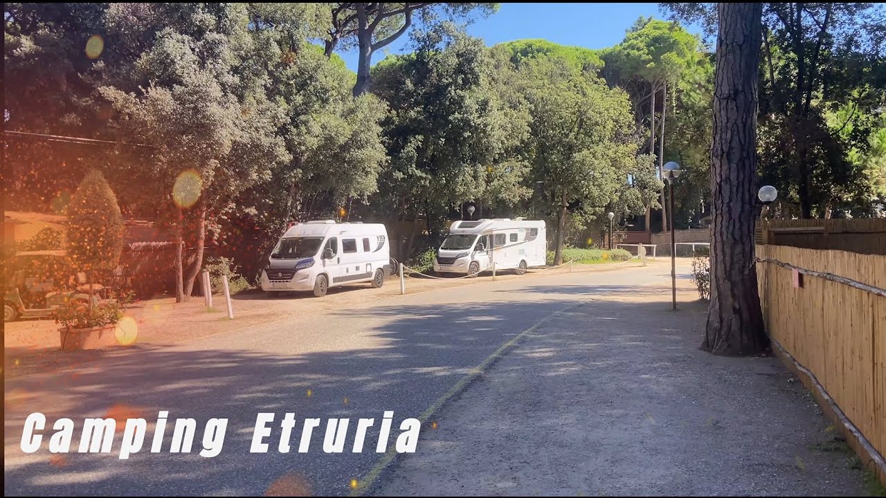 Camping Etruria in der Toskana / Italien