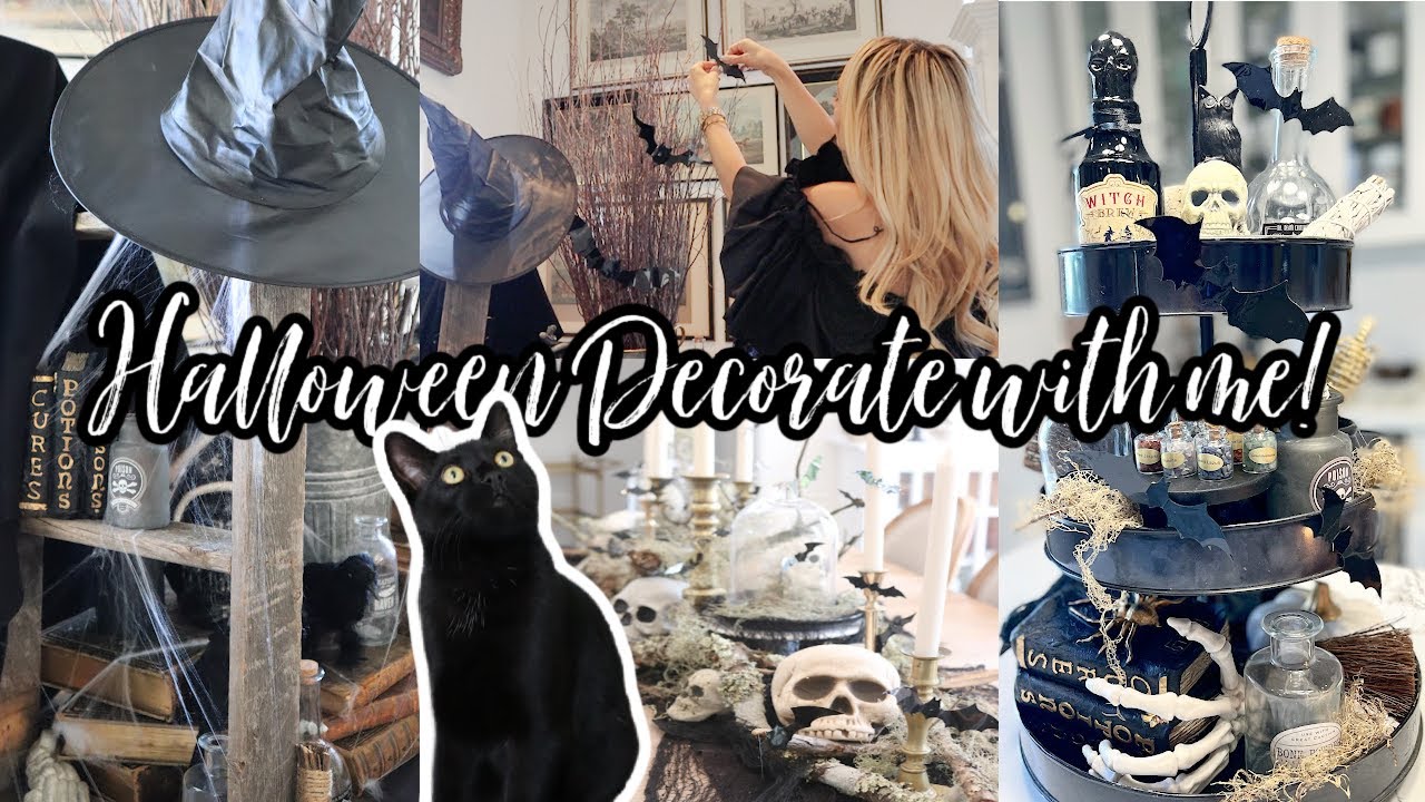 HALLOWEEN DECORATE WITH ME  🦇 THE BEST DECORATING IDEAS FOR HALLOWEEN 2024