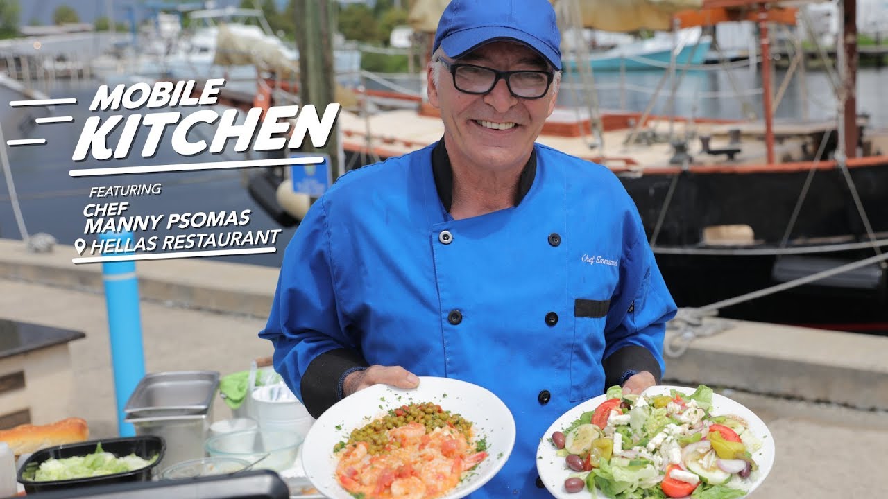 Our Mobile Kitchen Visits the Tarpon Springs Sponge Docks