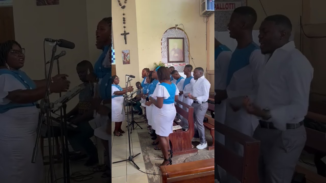 sanctus bassa pubi o exécuté par la chorale de l'Immaculée conception
