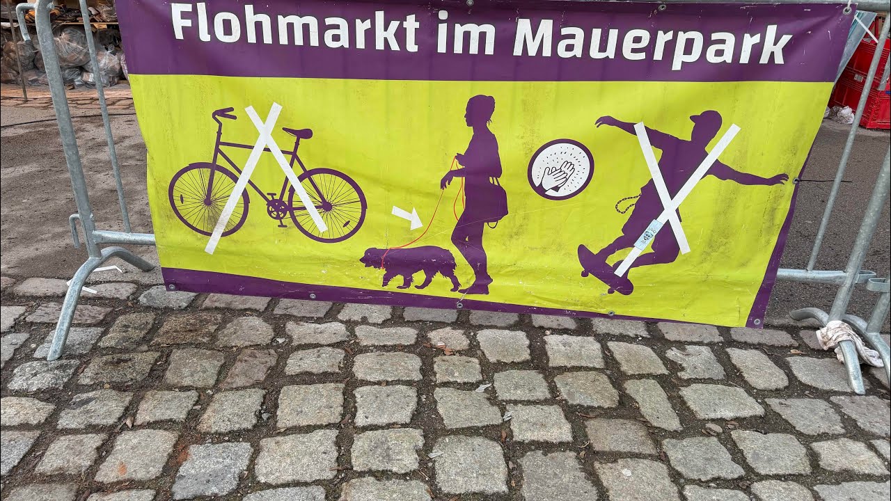 Von Currywurst bis Falafel: Streetfood auf dem Mauerpark Flohmarkt. 