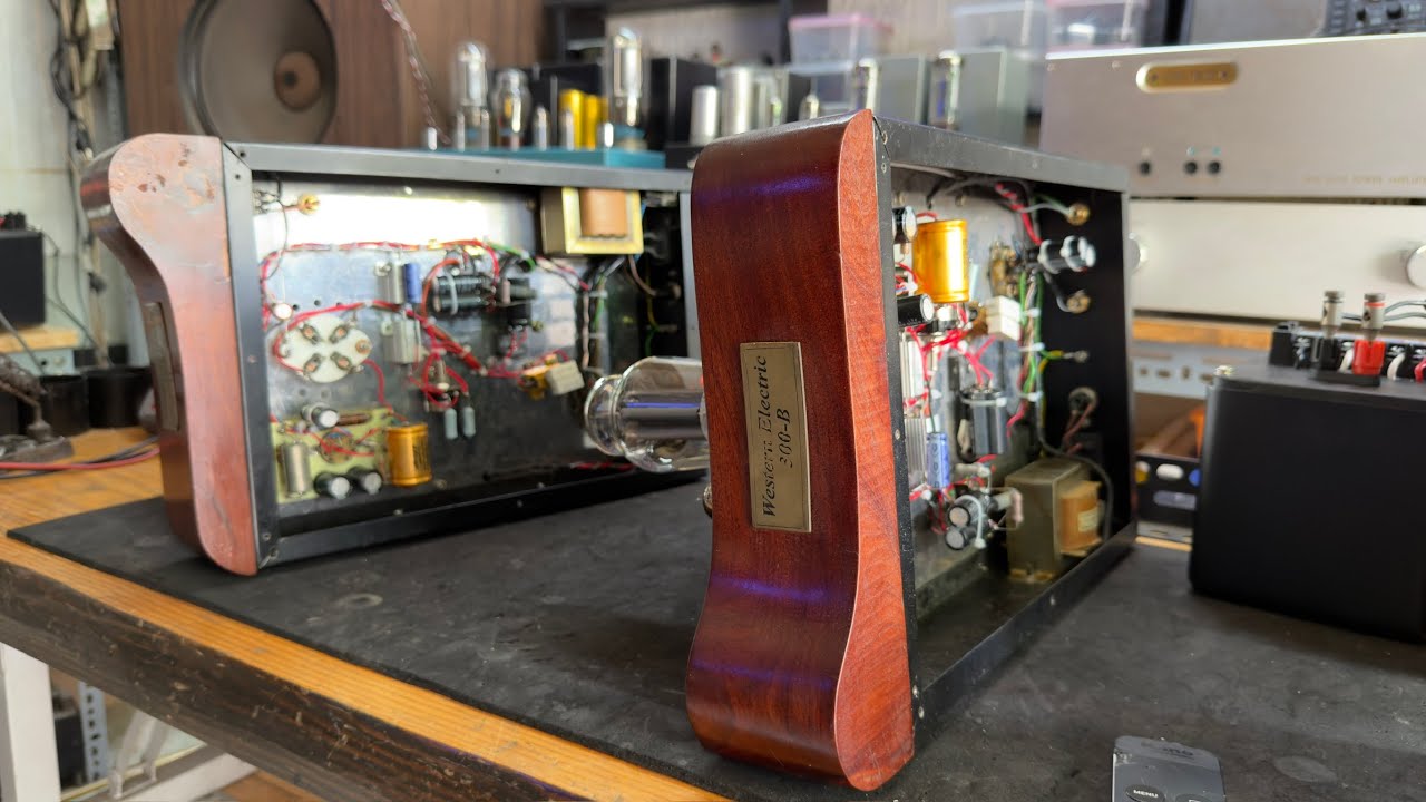 Power ampli  300B DIY Monoblock ( Mod lại mạch) 