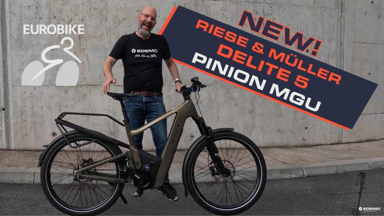 Riese & Muller Delite 5 GT Pinion - Review from Eurobike