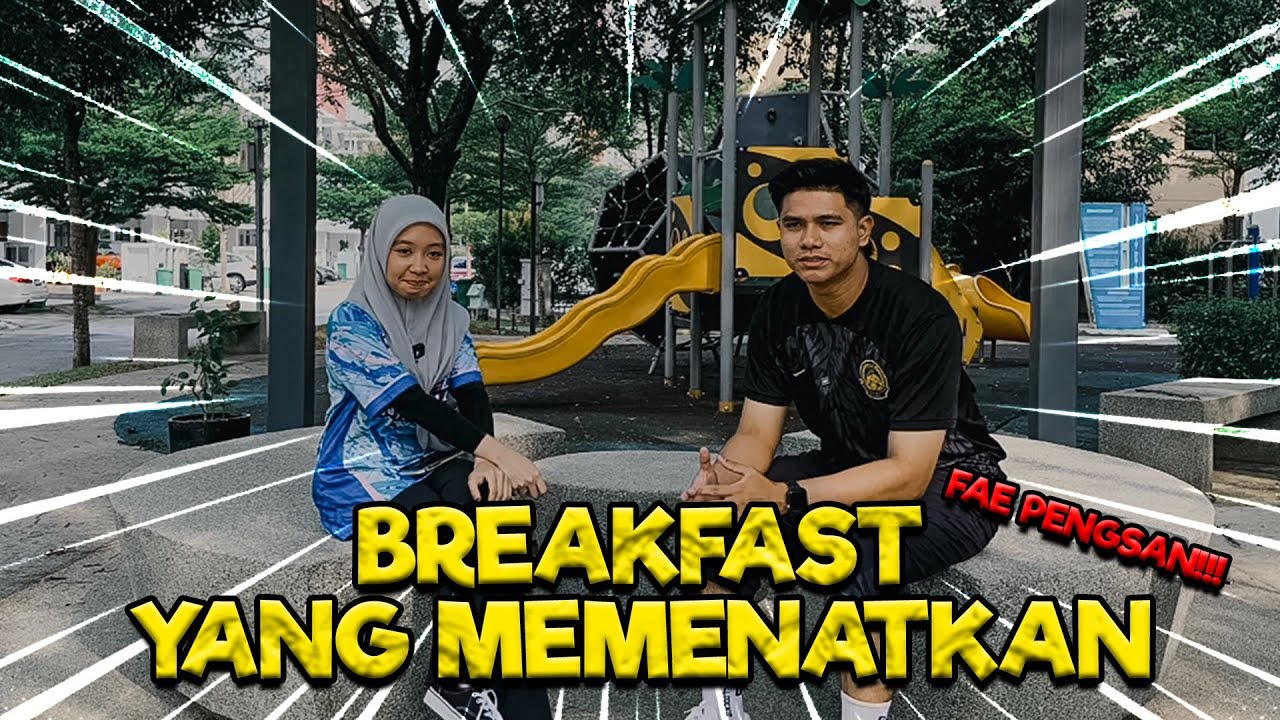 FAE PENGS4N GARA GARA JOGGING DI TENGAH PANAS??? SYAHMIE BAWAK FAE PERGI HOSPITAL!!!