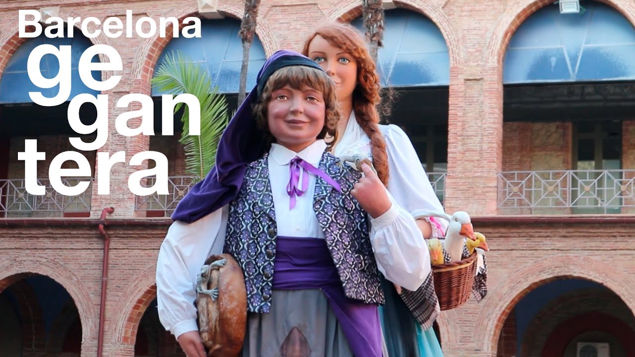 Ball dels gegants petits de Nou Barris, ‘Farandola’. Barcelona gegantera