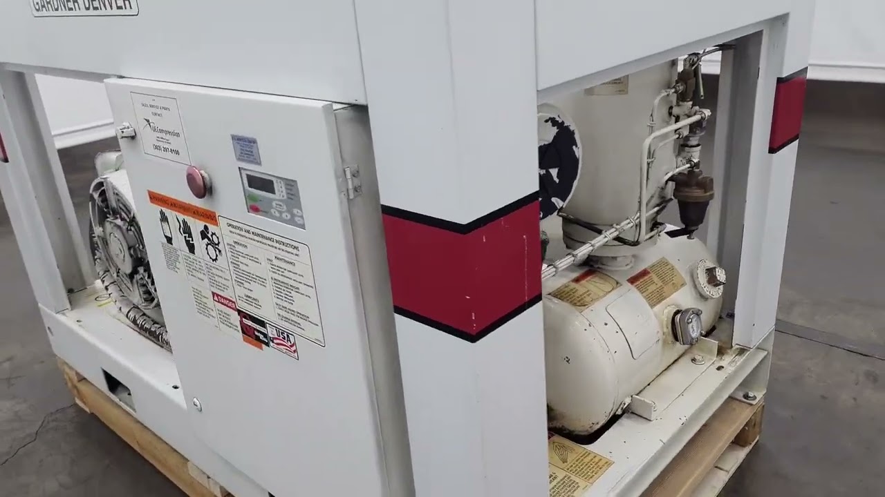 E330650 - Gardner Denver Industrial Electric 50 HP Air Compressor