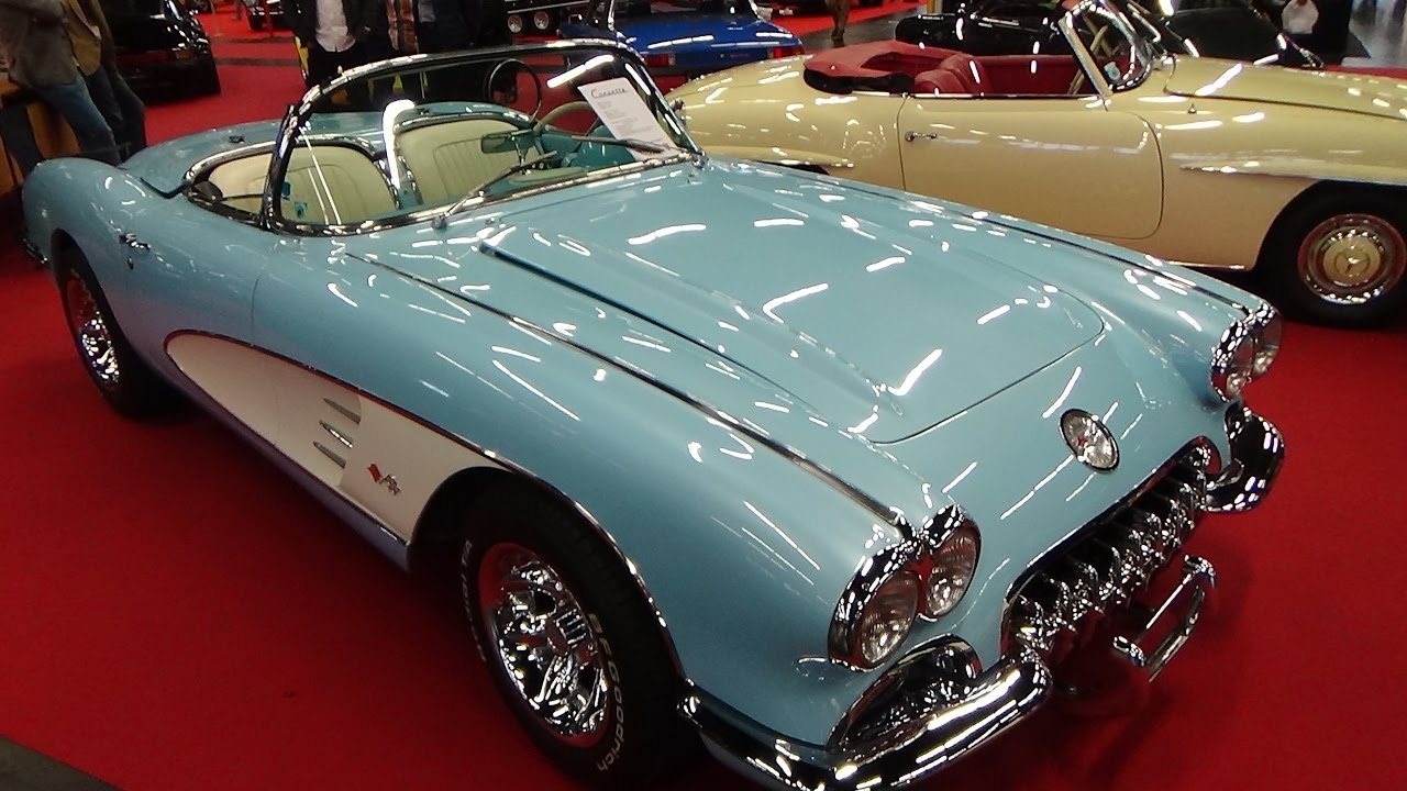 1959 Chevrolet Corvette C1 - Exterior and Interior - Classic Expo Salzburg 2016