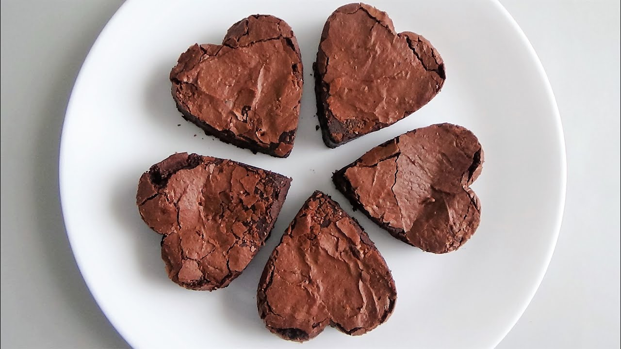 Heart-Shaped Brownies