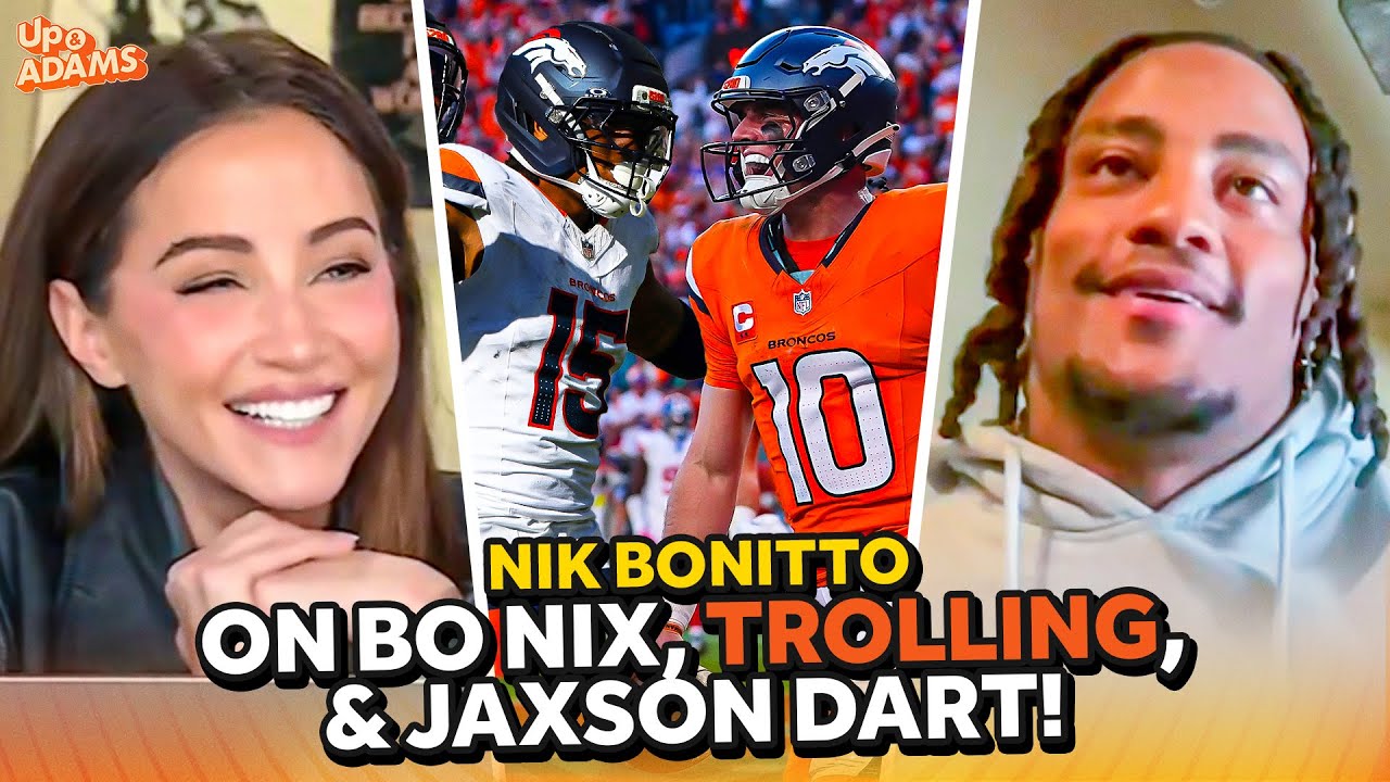 Broncos Nik Bonitto on Bo Nix a DOG in CLUTCH, LOVES Trolling w/ Eagles, & Gives Jaxson Dart CREDIT!
