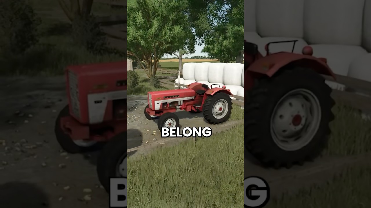 The most iconic tractor for old-school farming! #farmingsimulator25 #fs25