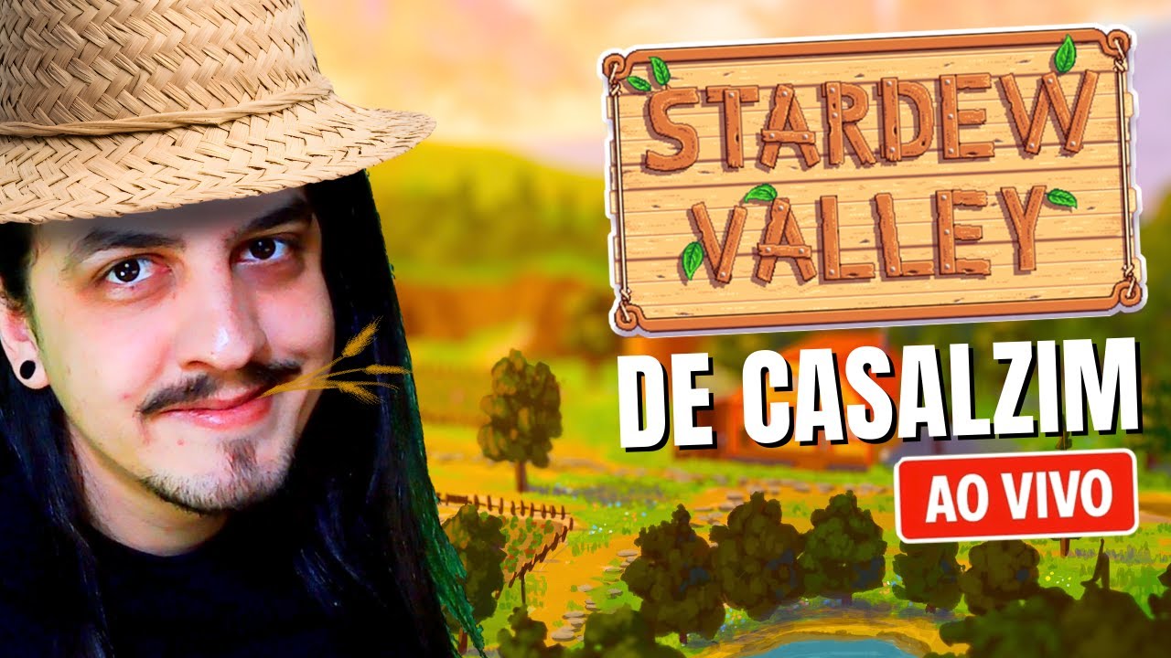 🔴 MUDEI COM A MINHA ESPOSA PRA ROÇA NO STARDEW VALLEY