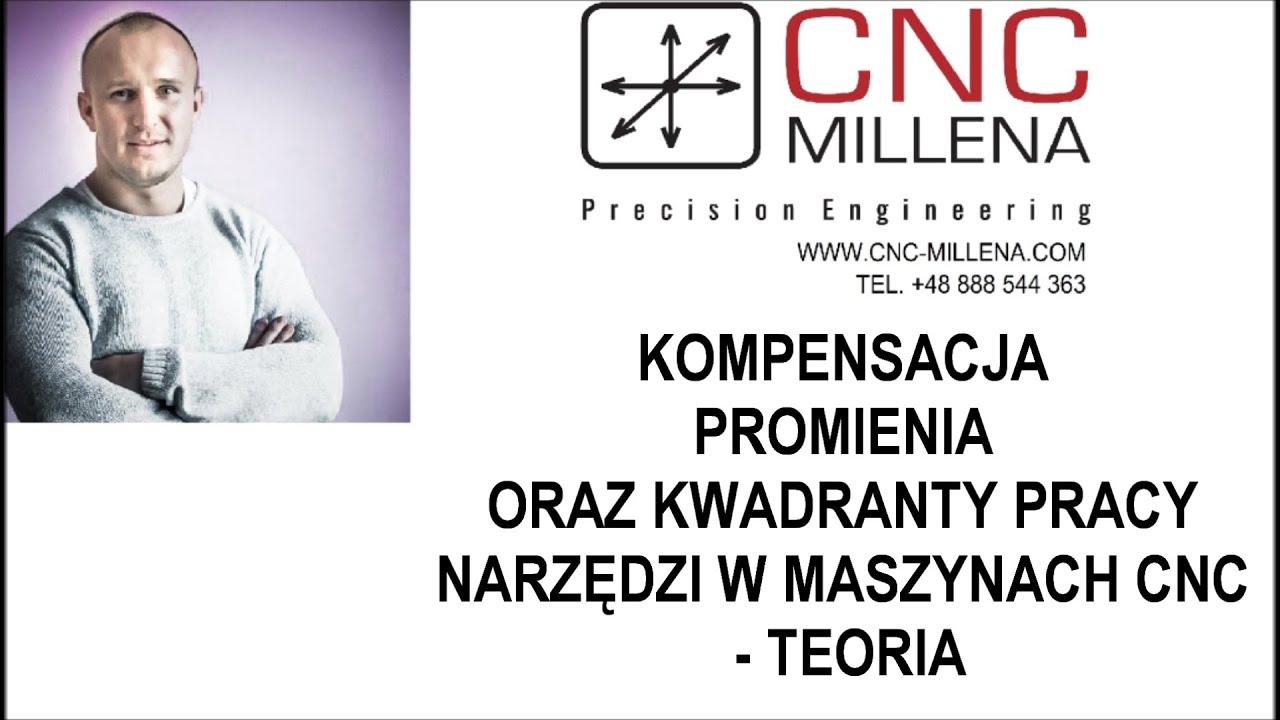 KOREKCJE, KOMPENSACJA  PROMIENIA  ORAZ KWADRANTY PRACY  NARZĘDZI W MASZYNACH CNC  G40/G41/G41