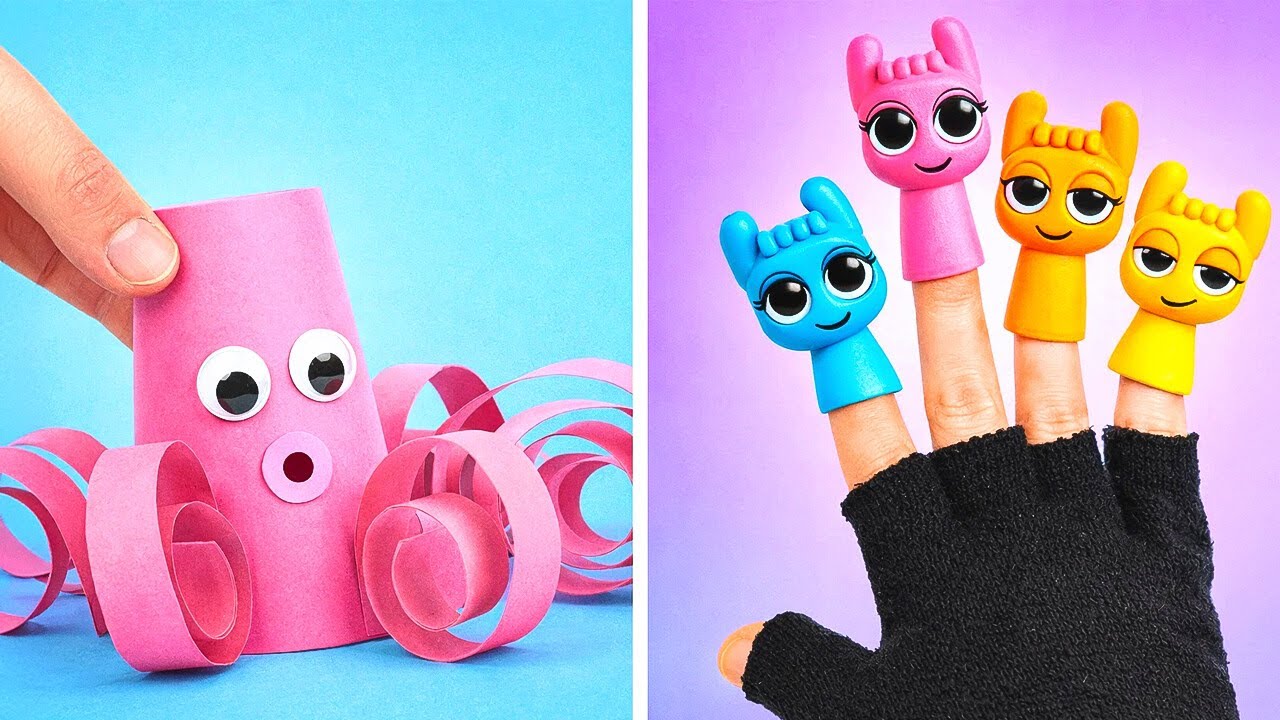 WELCOME TO SPRUNKI’s PAPER WORLD 🌈 — Creative DIY Cardboard Fun & Adventures! 🎨🏠