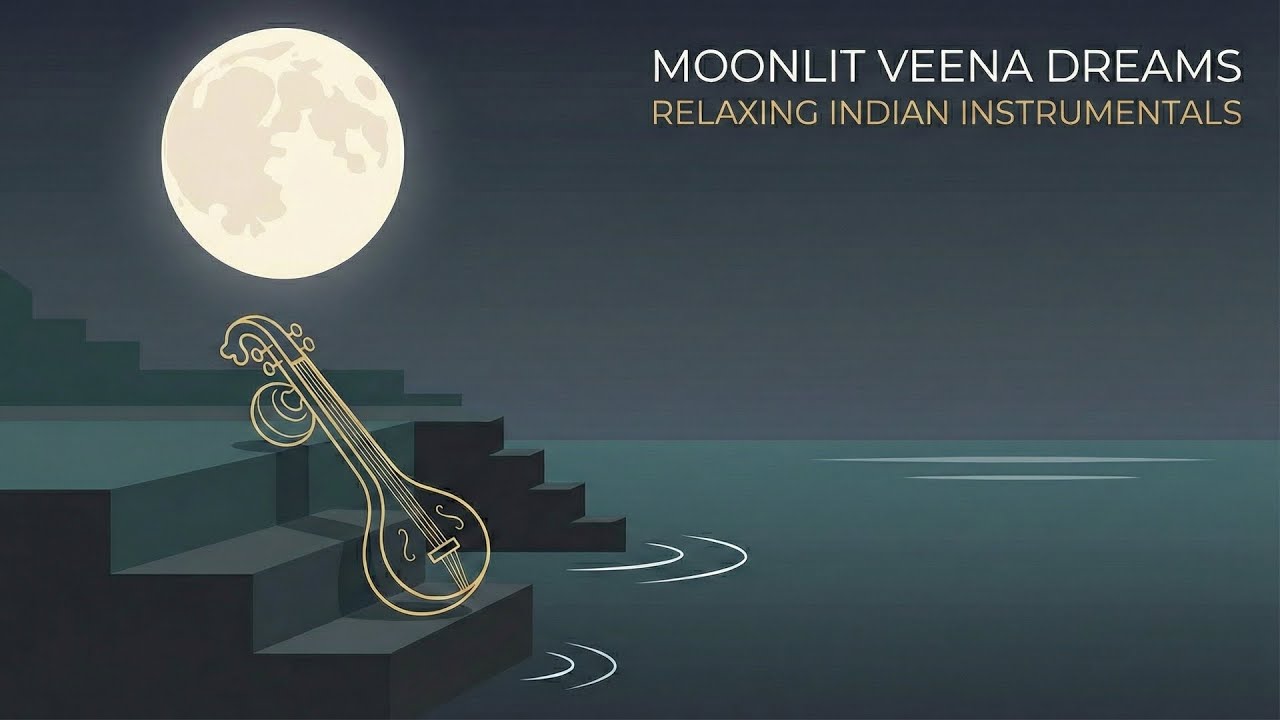 Peace Of Mind | Veena & Tabla | Fusion for focus and sleep | AI Generated