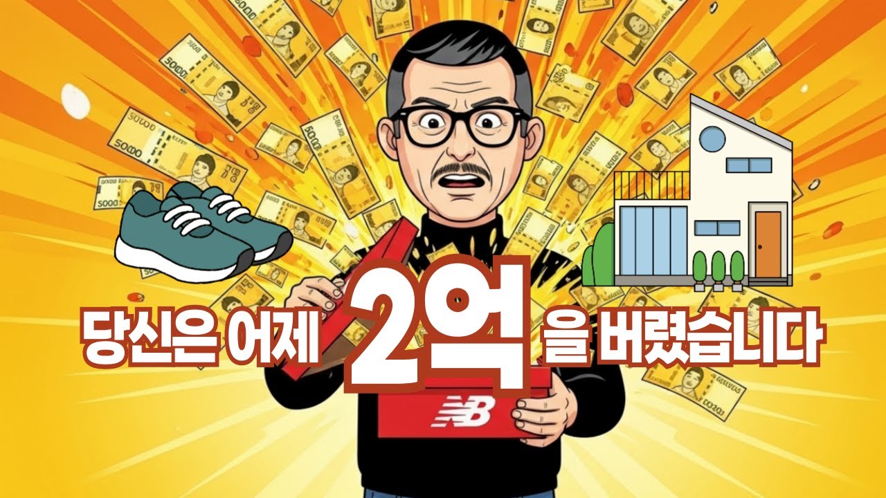 어제 고민한 5만 원짜리 운동화가 사실 '2억'이었다고?