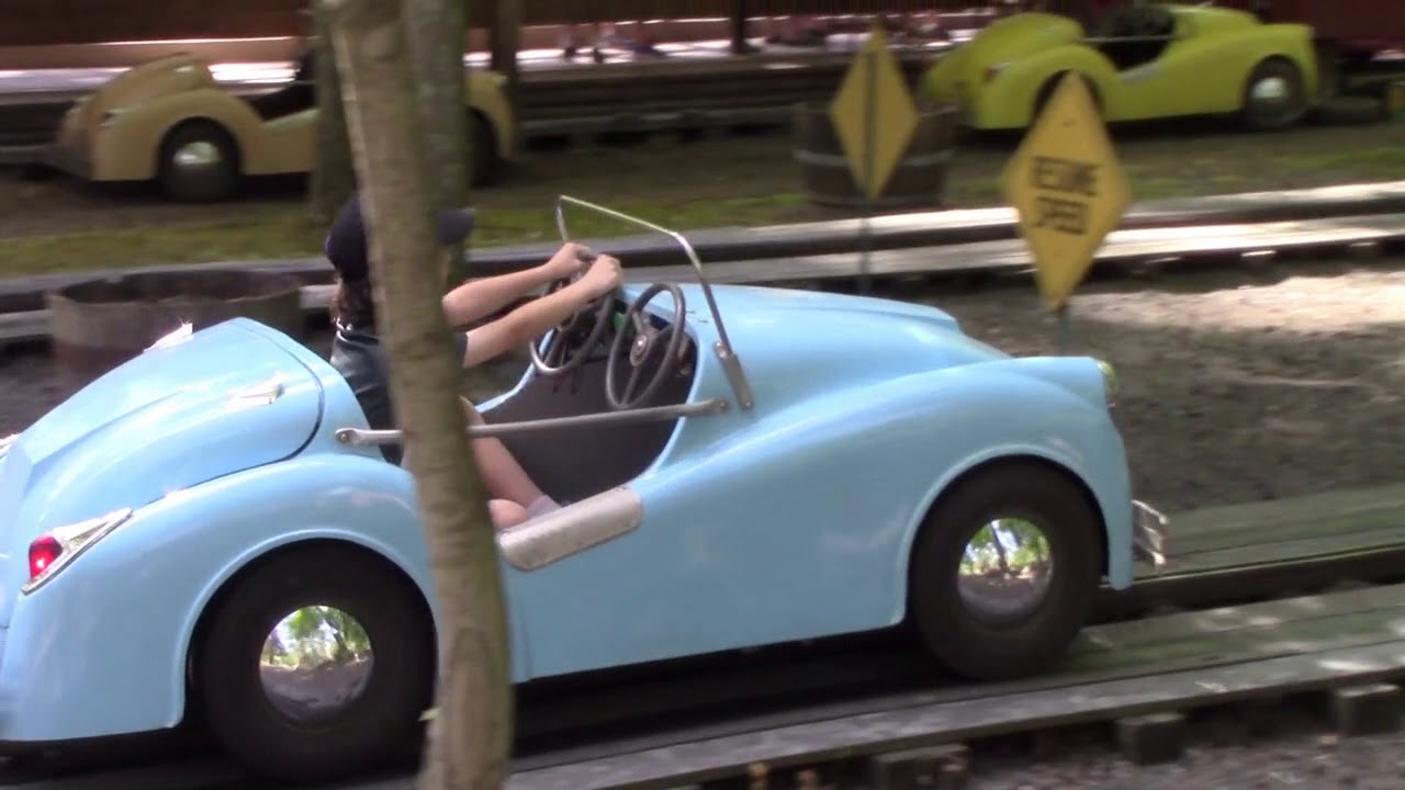 Knoebels Antique Kids Cars