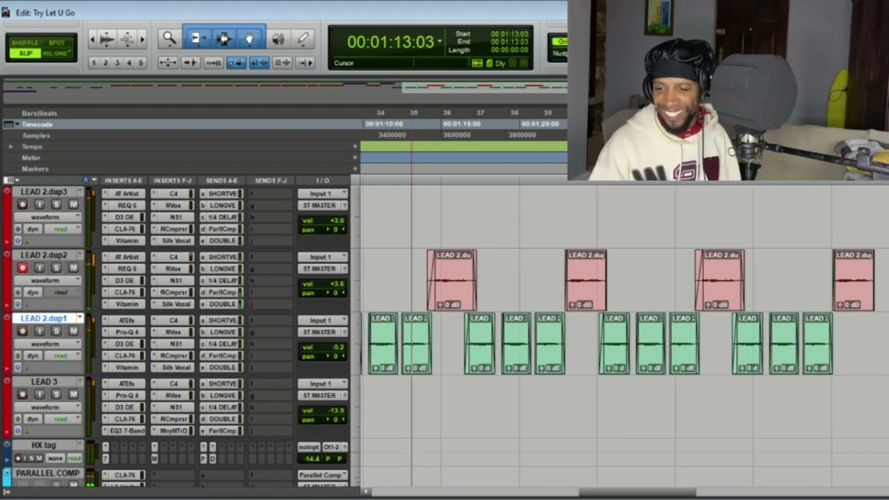 Making An R&B Song With HX