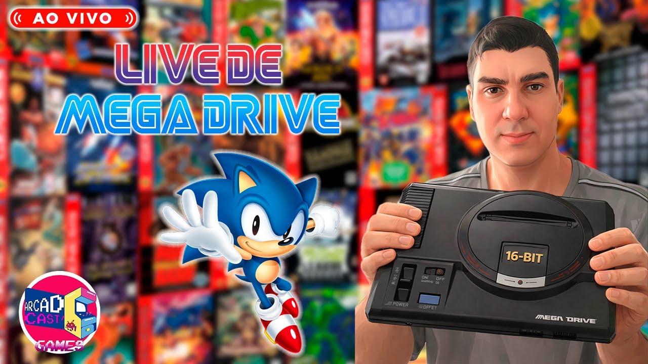 AO VIVO | Clássicos do MEGA DRIVE - Gameplay Insana! - PARTE 2 #aovivo #megadrive #sega