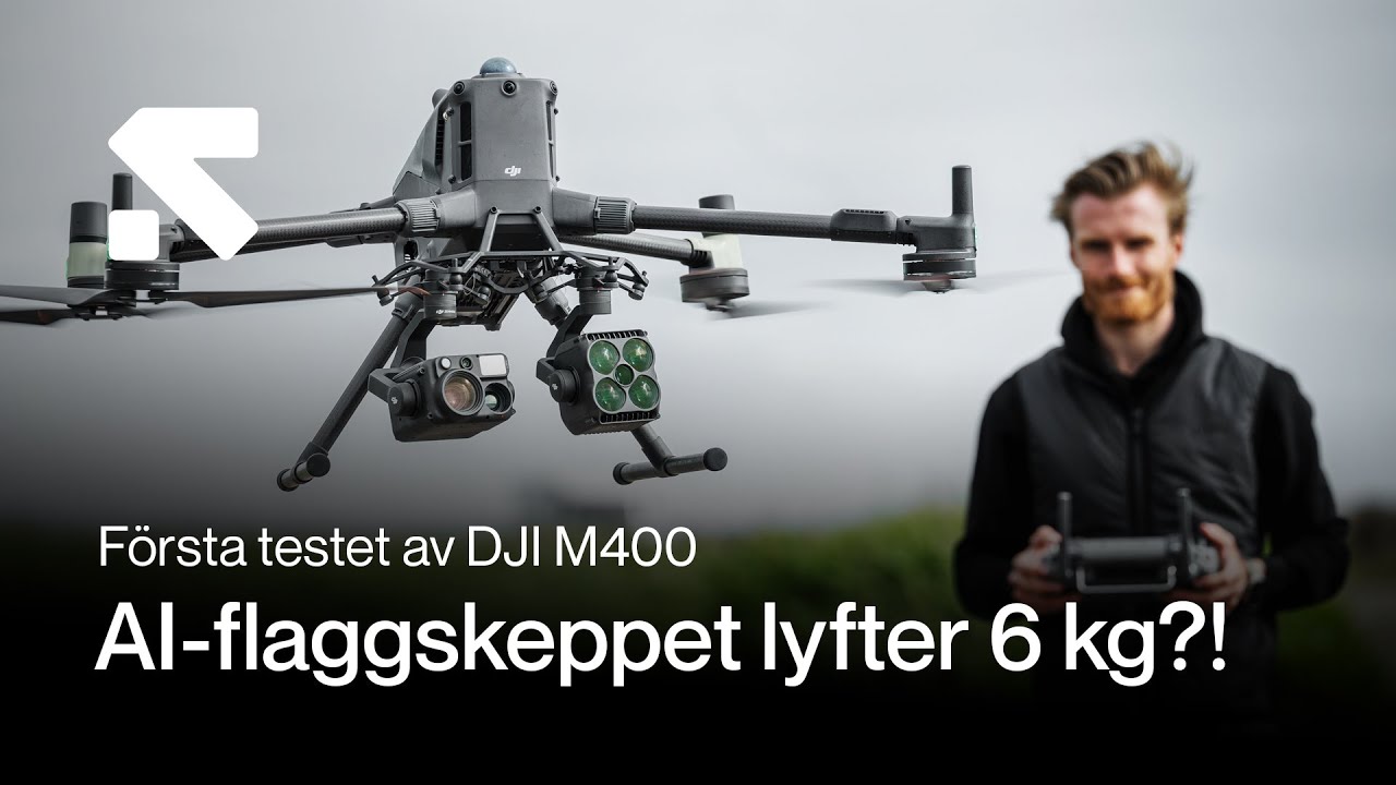 DJI Matrice 400 | Enterprise-flaggskepp med extra allt!