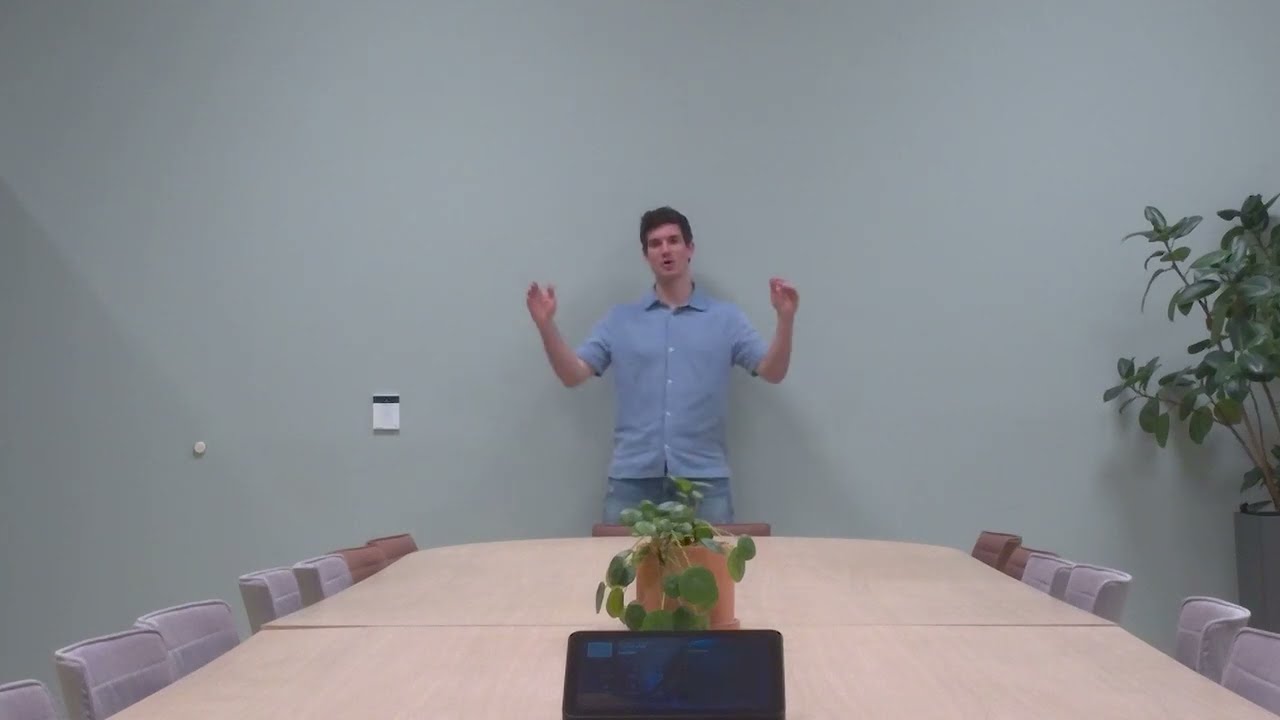 How Huddly C1’s AI-driven audio performs in a 10-meter space