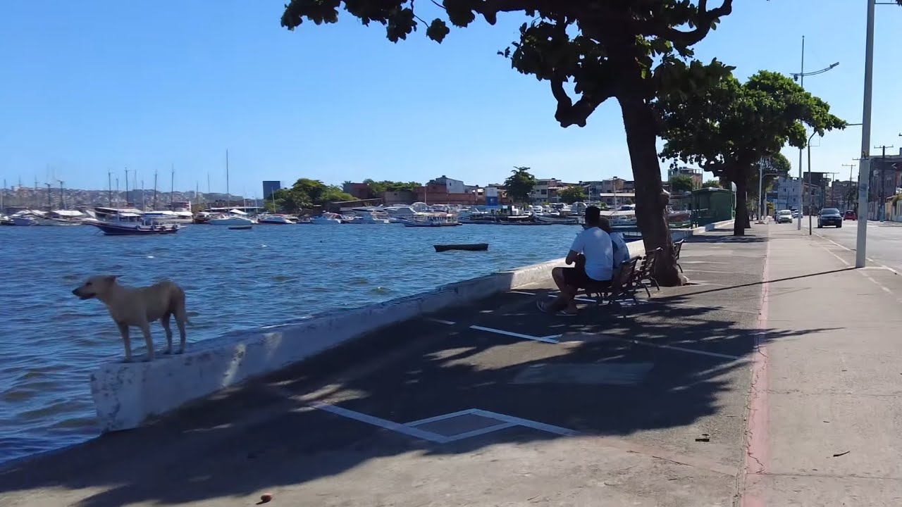 SALVADOR BAHIA - PARTE 2 ORLA DA RIBEIRA - AV PÔRTO MASTRO - AV CAMINHO DE AREIA ATÉ LARGO DE ROMA