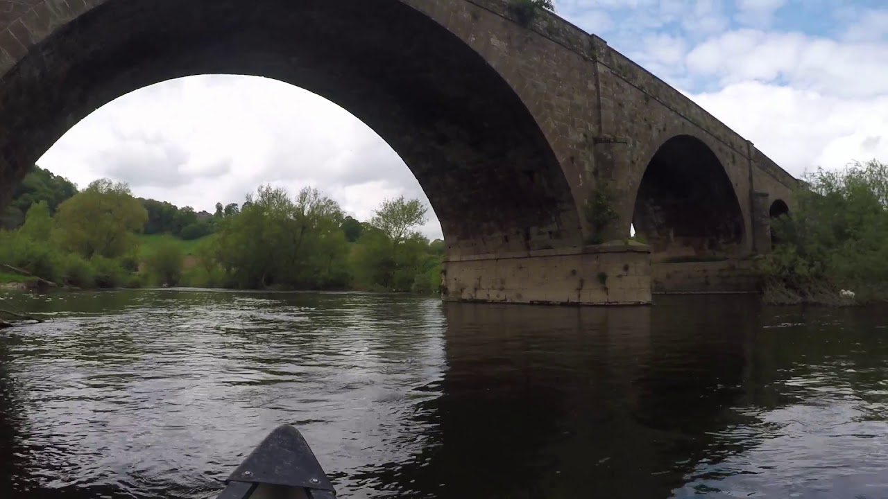 Canoeing the River Wye