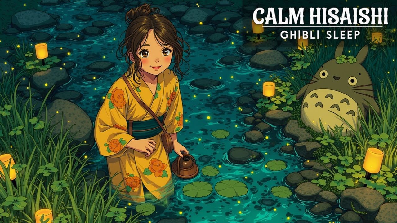Расслабляющие мелодии Ghibli для учебы, работы и спокойной концентрации 📚☕️🎶