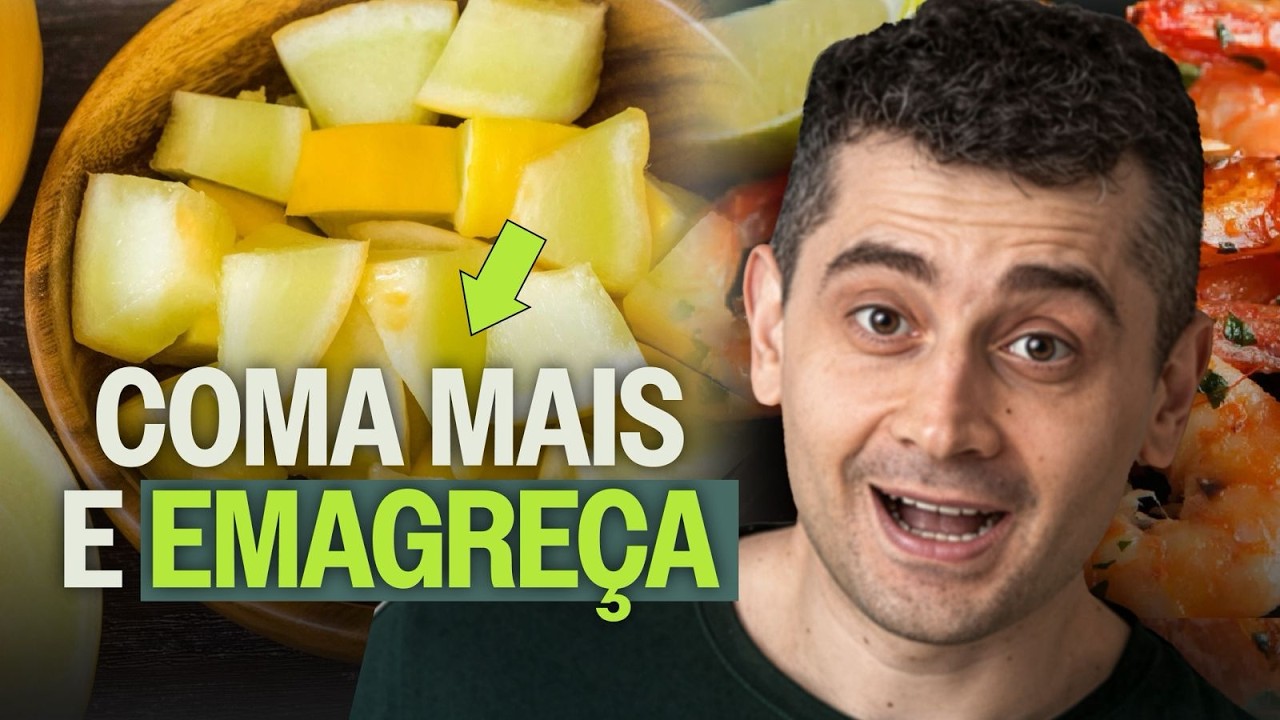 6 alimentos que você não sabia que precisava COMER MAIS para EMAGRECER.