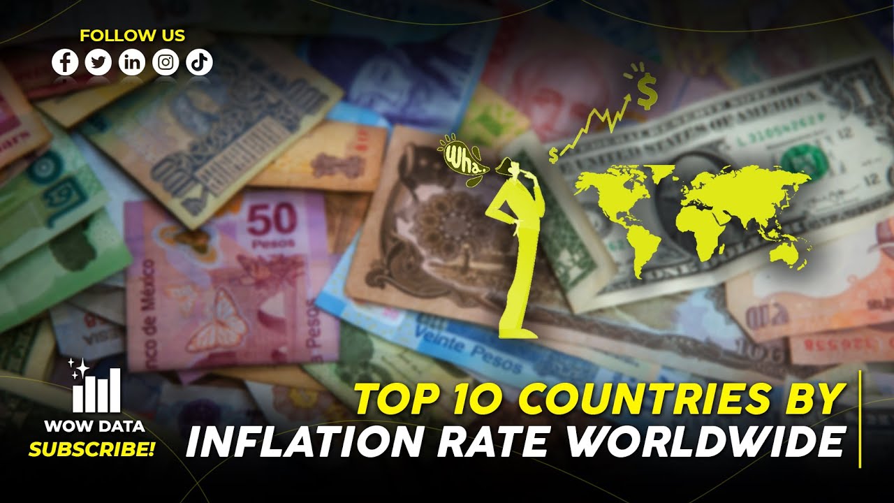 Countries by Inflation - High Inflation Countries Hyper Inflation Top 10 Countries By Inflation Rate