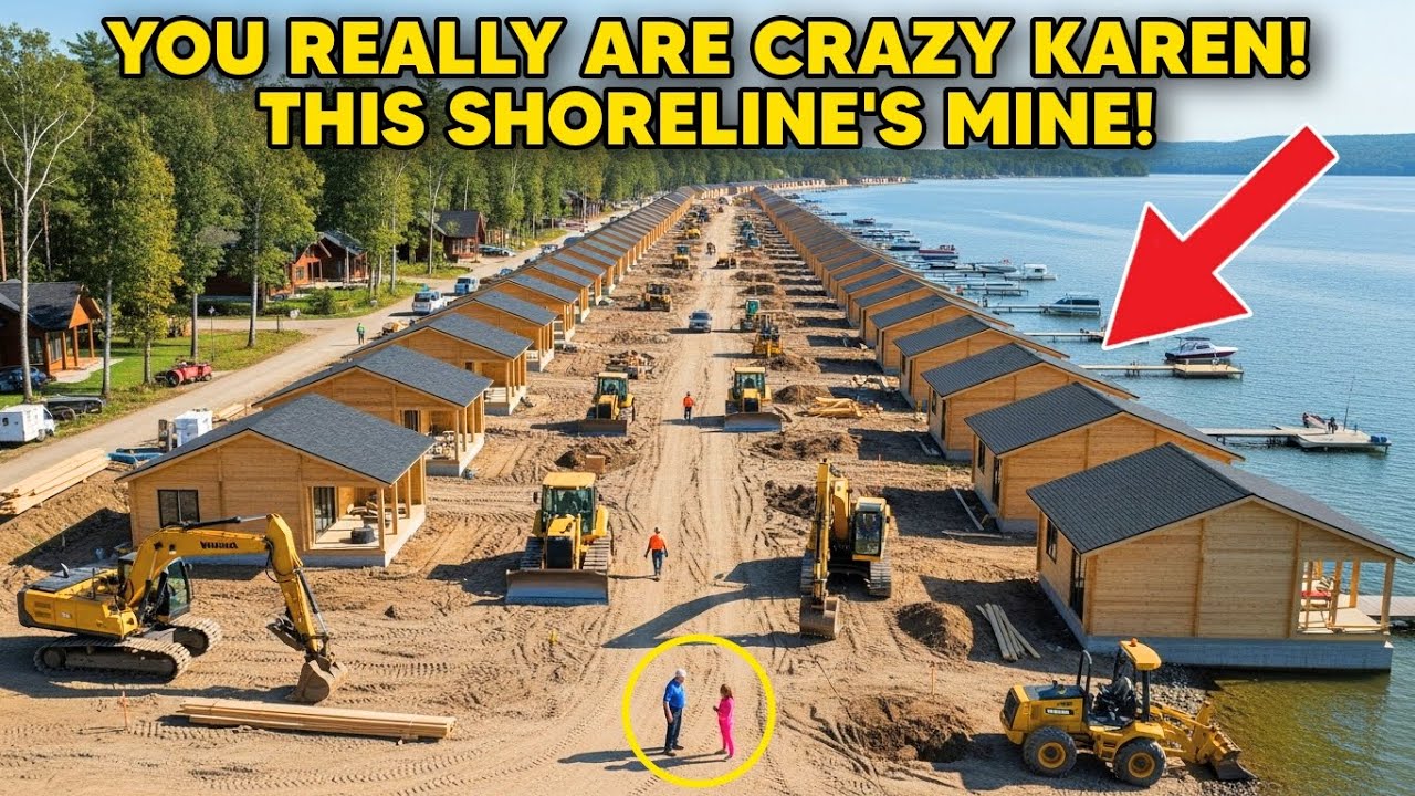 HOA Built 38 Lake Cabins on My Private Shoreline — Shocked When The Deed Says I Own Every Single One