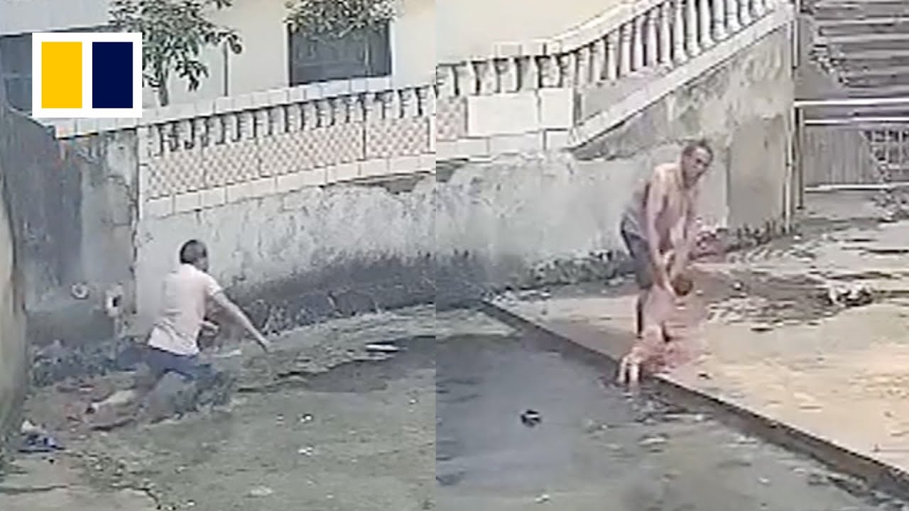 Elderly man saves drowning toddler in China