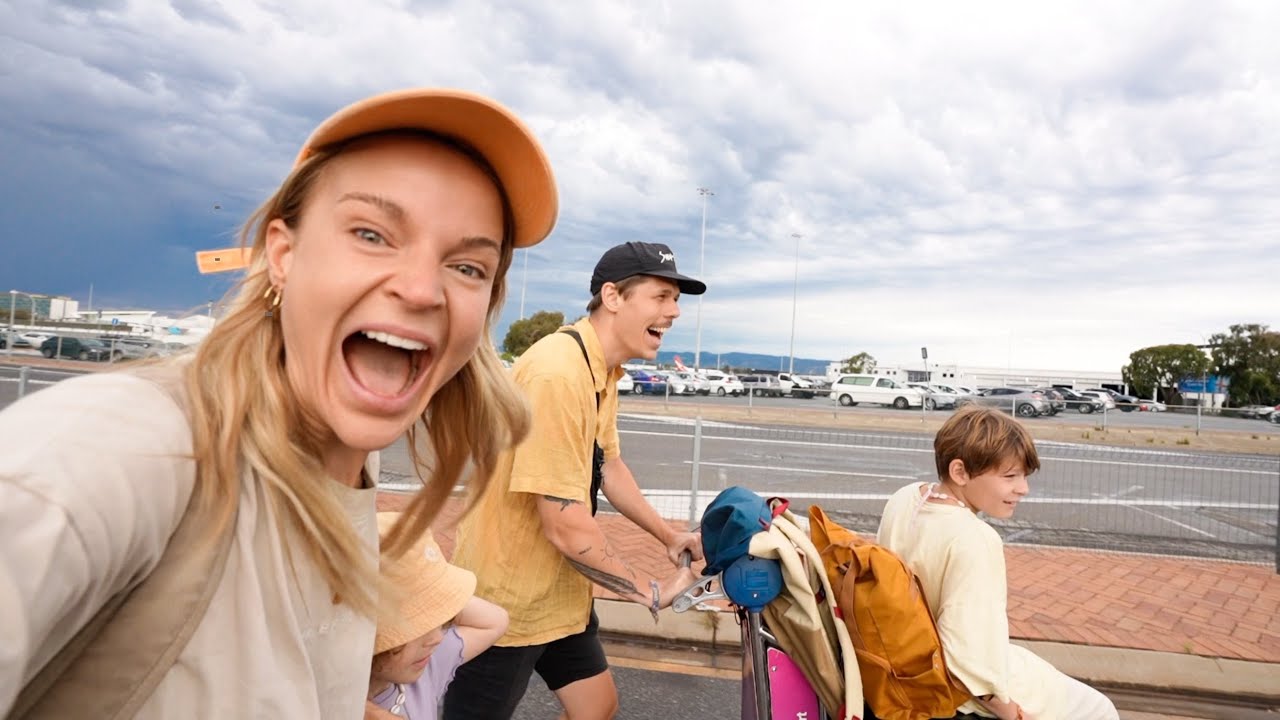 TRÄFFAR VÅR NYA BUSS I AUSTRALIEN - första mötet