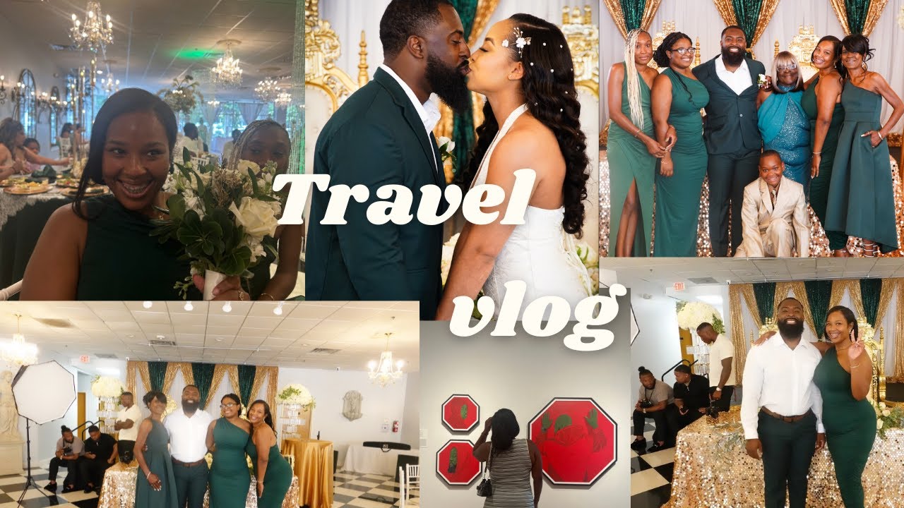 VLOG: my first wedding + visiting NC's black art museum