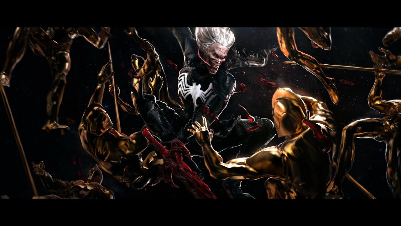 Knull God of Symbiotes (Keyframe ilustrations)