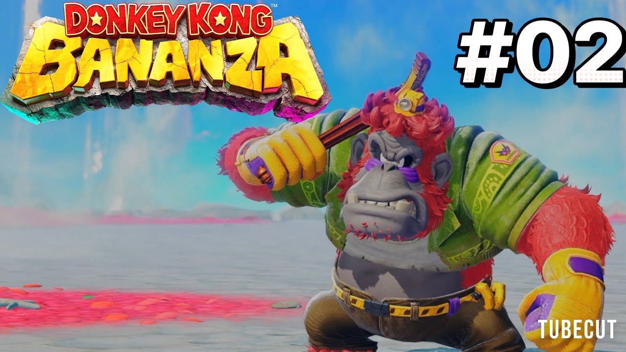 Donkey Kong Bananza – Часть 2 | Битва с боссом Peekabruiser 💥
