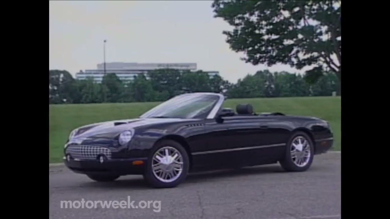 MW 2000 First Drive The 2002 Ford Thunderbird | Retro Review
