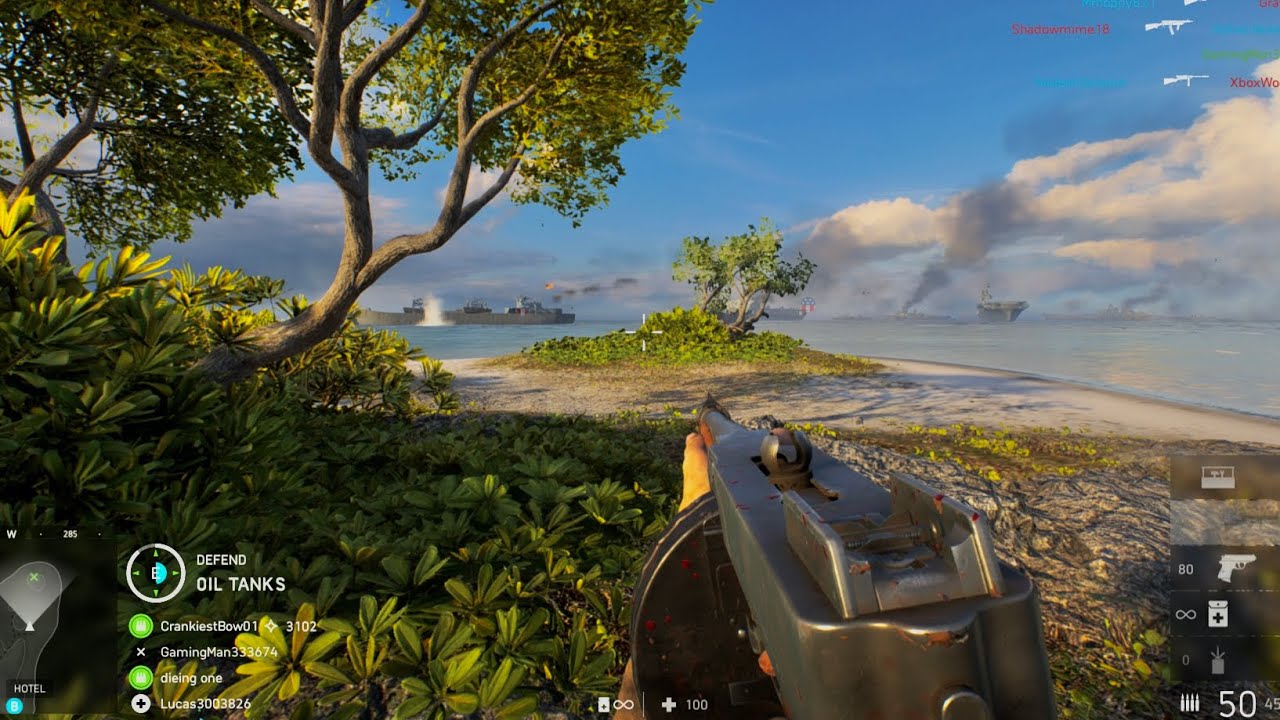 Battlefield 5: Thompson Gameplay (No Commentary)