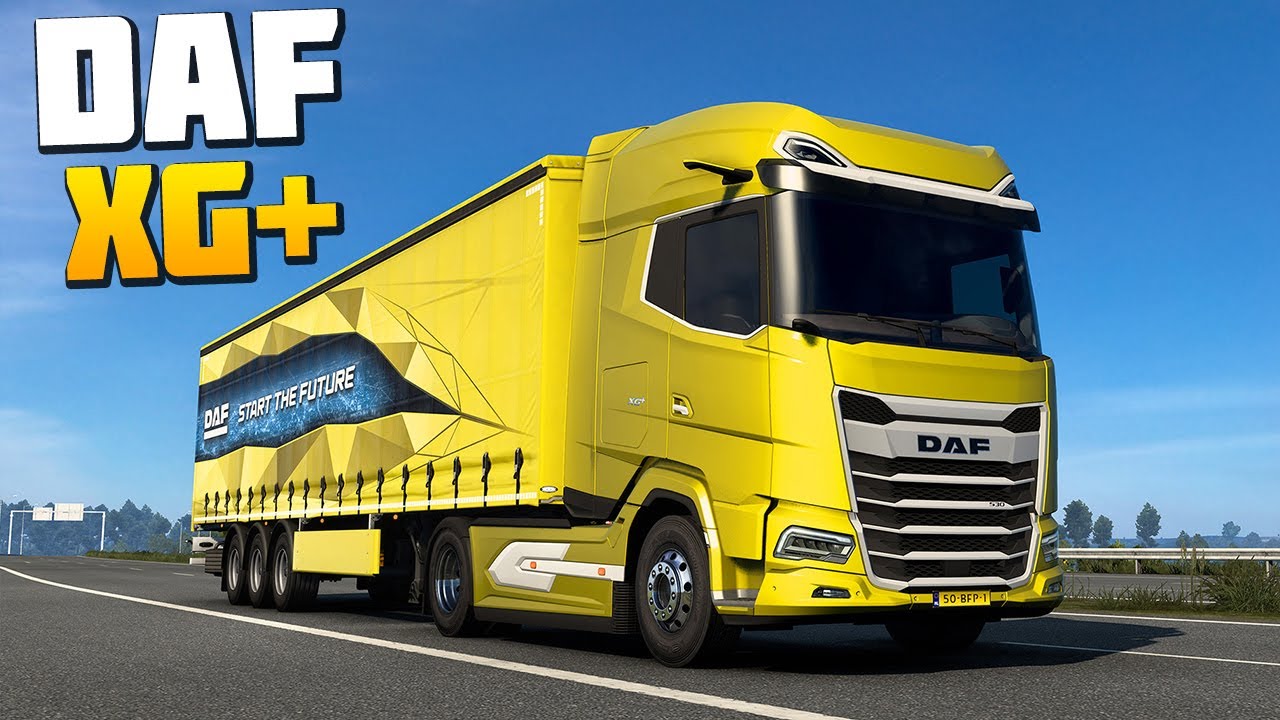DLC Новый Грузовик DAF XG+ - EURO TRUCK SIMULATOR 2