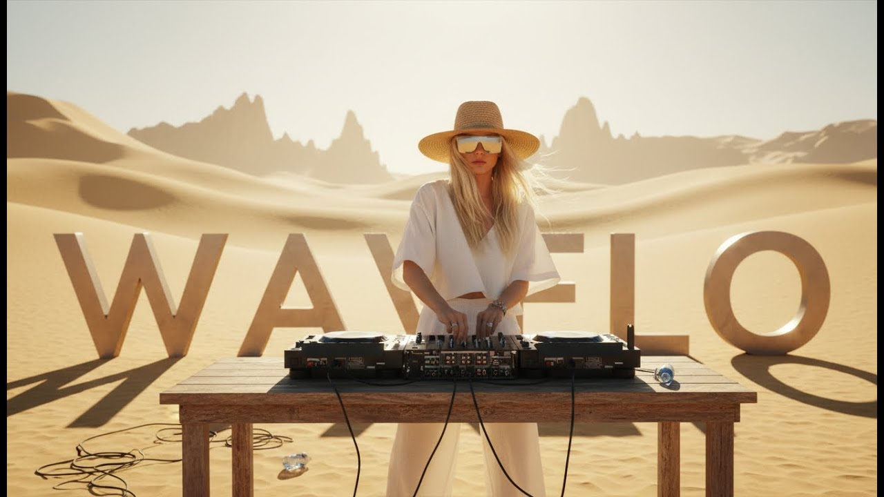 Wavelo – Sand on the speakers – (Official Techno Pop Music video 2026) | AI Cinematic