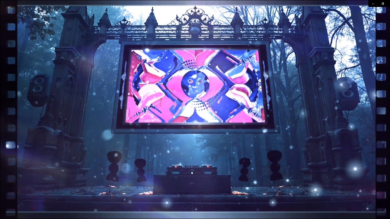Merja R.: Music Video 239. 80s - Synthwave: Into Light.