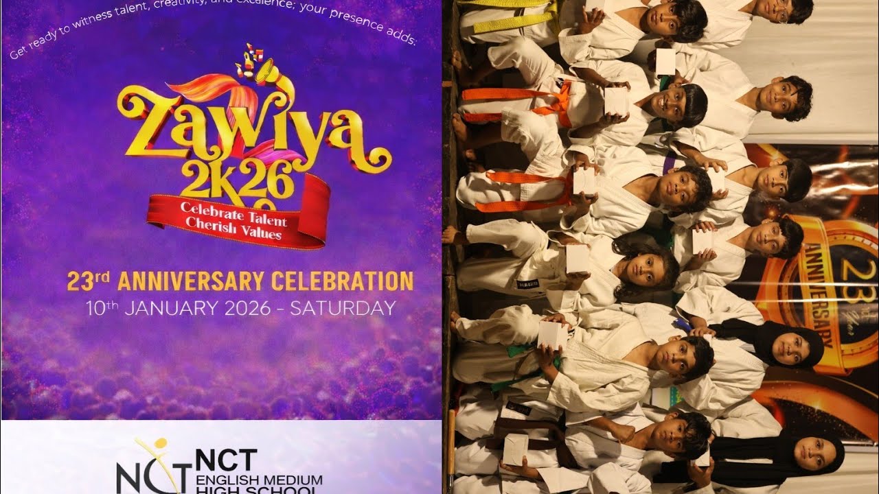 NCT 23rd ANNIVERSARY ZAWIYA 2K26 #celebration #KARATTE