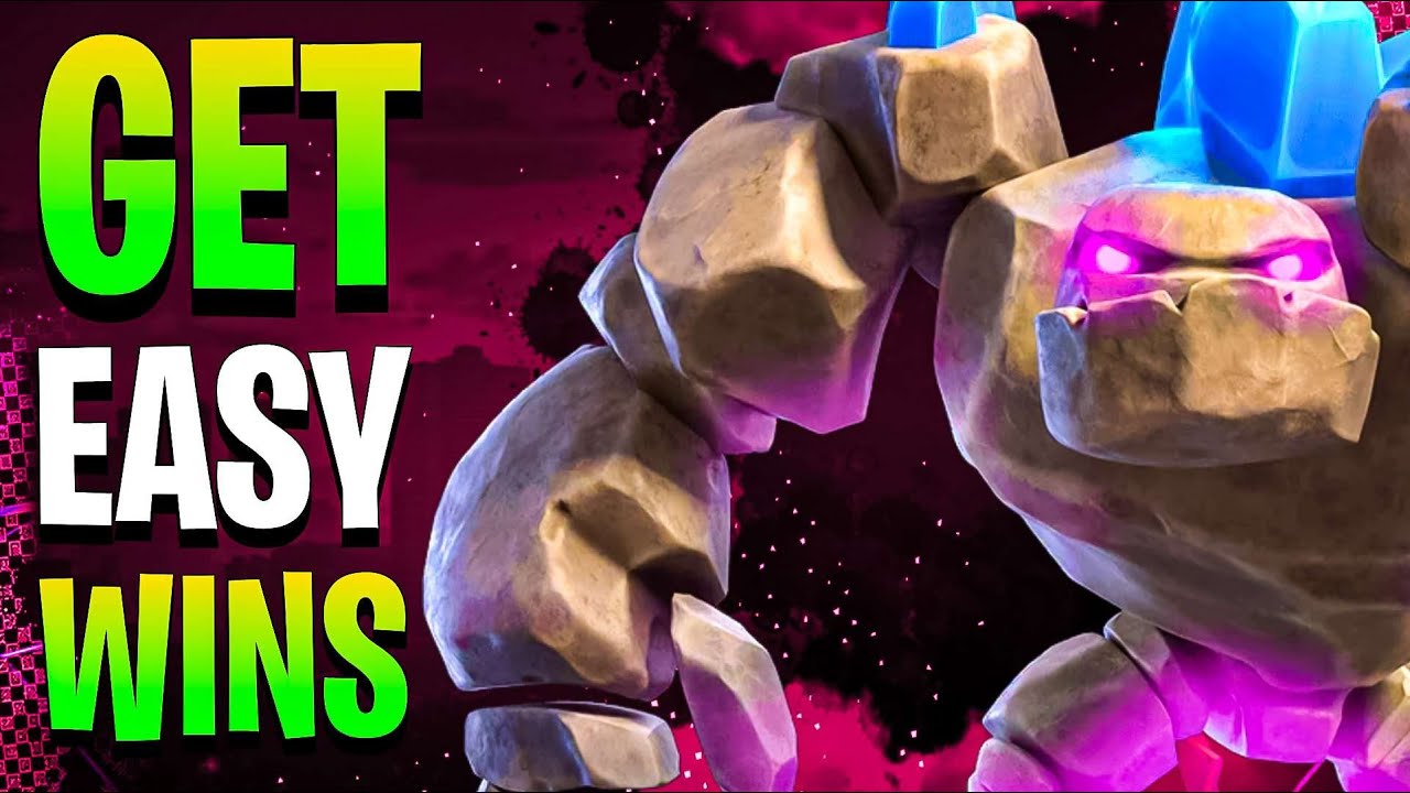 Go on a *WIN STREAK* with this Golem Deck!