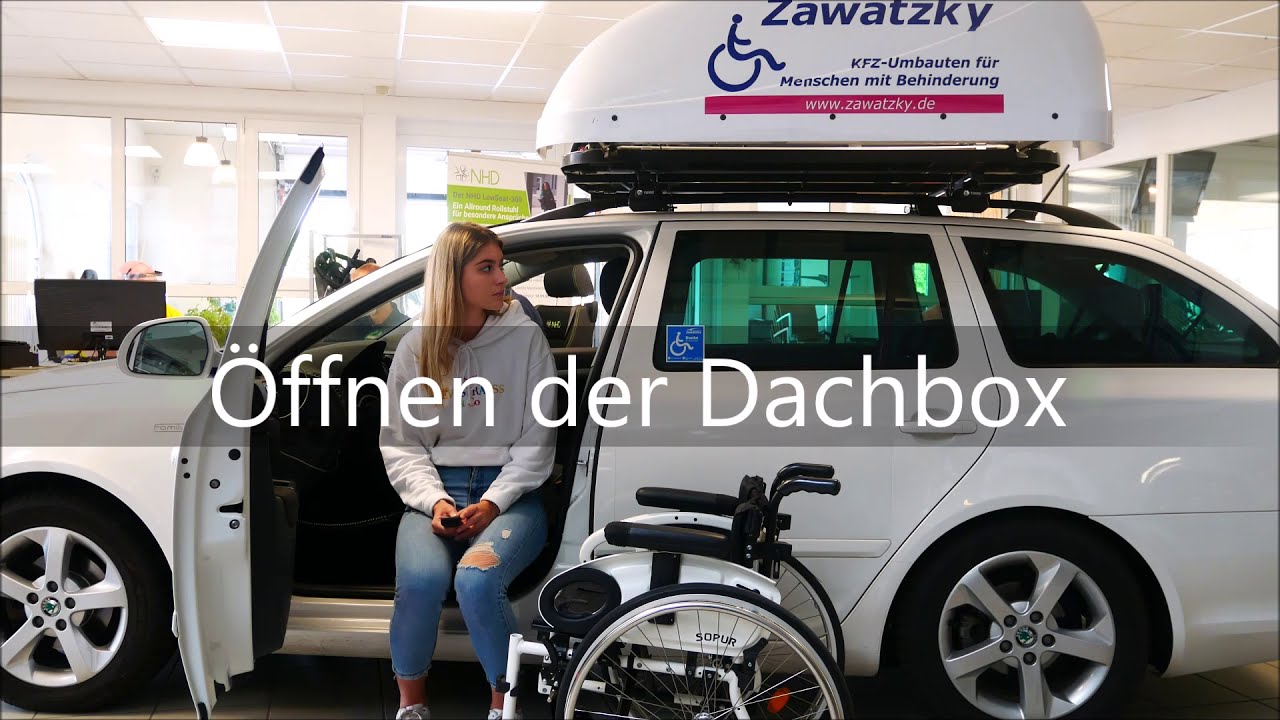 Rolli Dachbox / Chair Topper - Verladesystem für Faltrollstühle