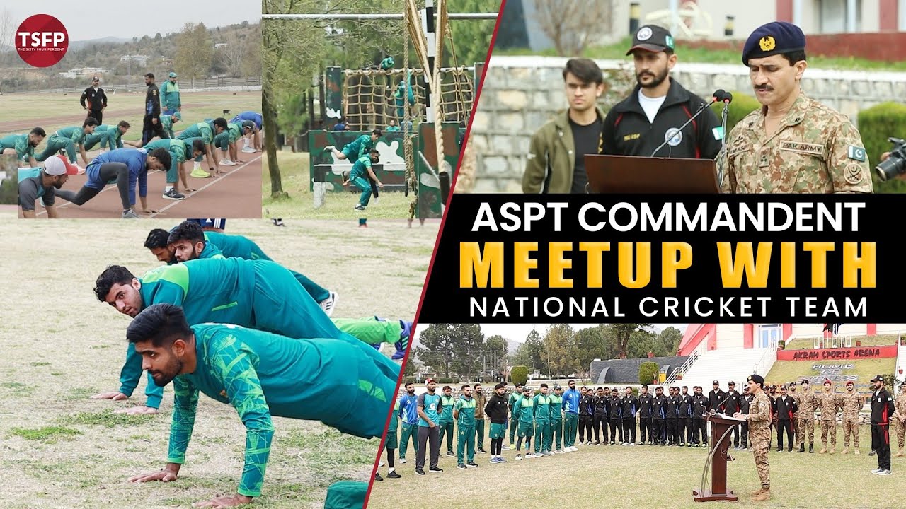 ASPT Kakul Welcomes Pakistan Cricket Stars | A Motivational Moment