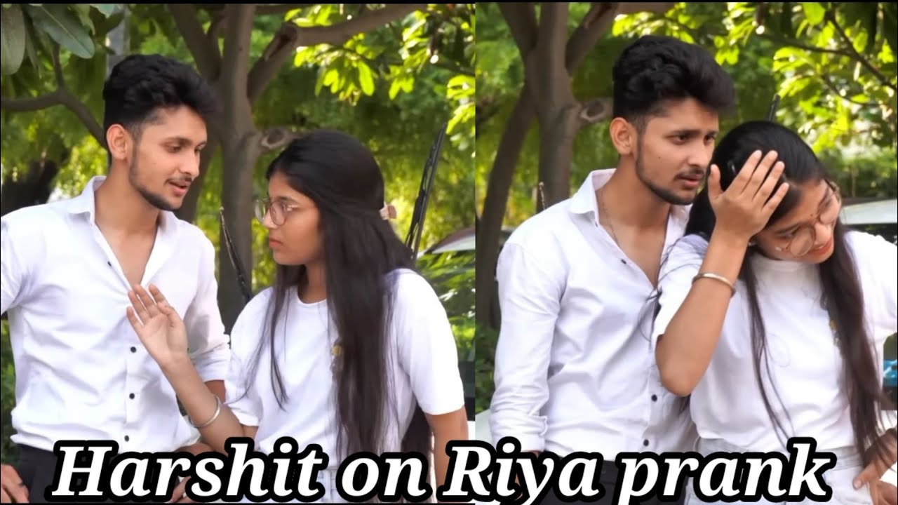 Riya prank video & Harshit on prank MY First prank video @SK YT