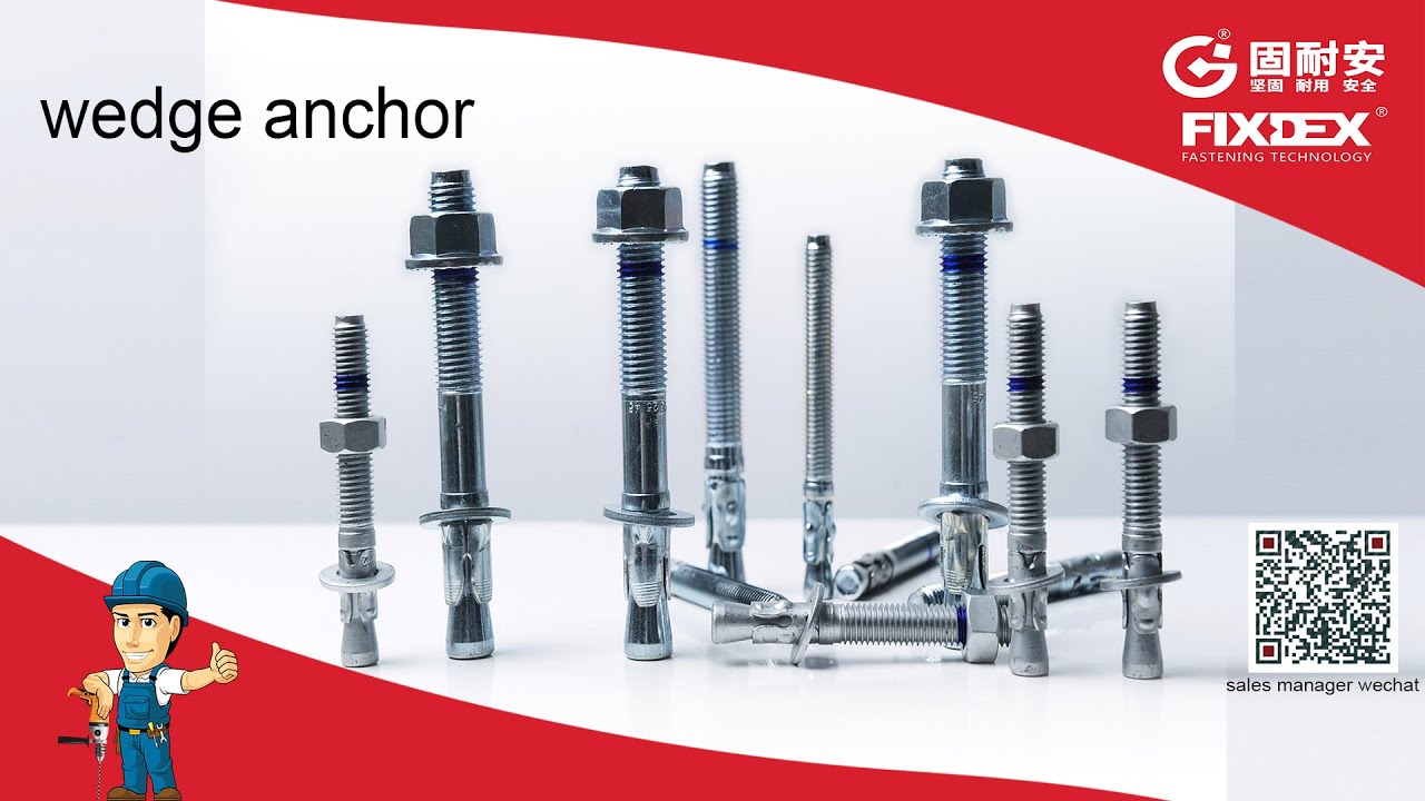 🎉wedge anchor,threaded rod,foundation bolt and hex bolt,nut,flat washer,large stock and good price 🏗
