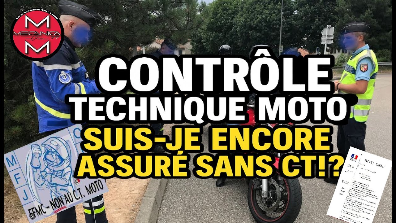 Contrôle technique moto : suis-je encore assuré sans CT ? 😱