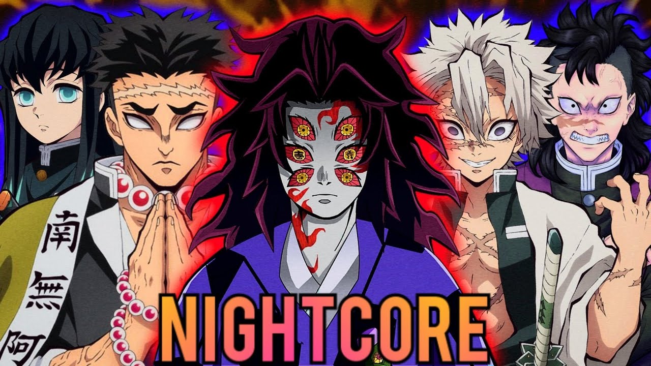 Nightcore | Hashiras x Kokushibou (Kimetsu no Yaiba) - Castelo Infinito | M4rkim