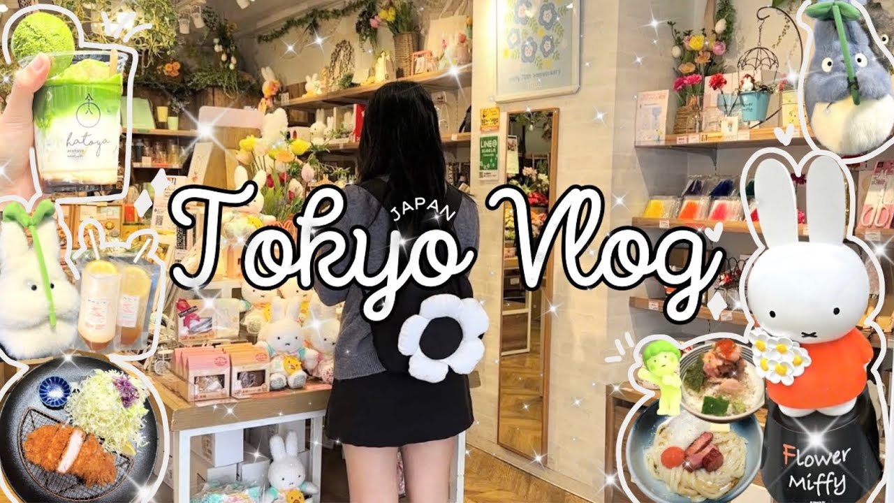 Tokyo Vlog: Matcha Dates, Gachapon, Smiski Finds & Little Joys 🍵🗼